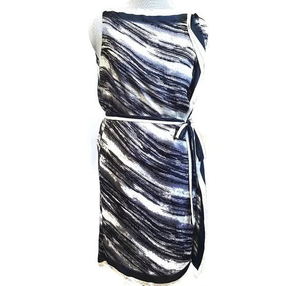 MAX EDITION | Sateen Abstract Tye-Die Print Dress - Picture 1 of 7